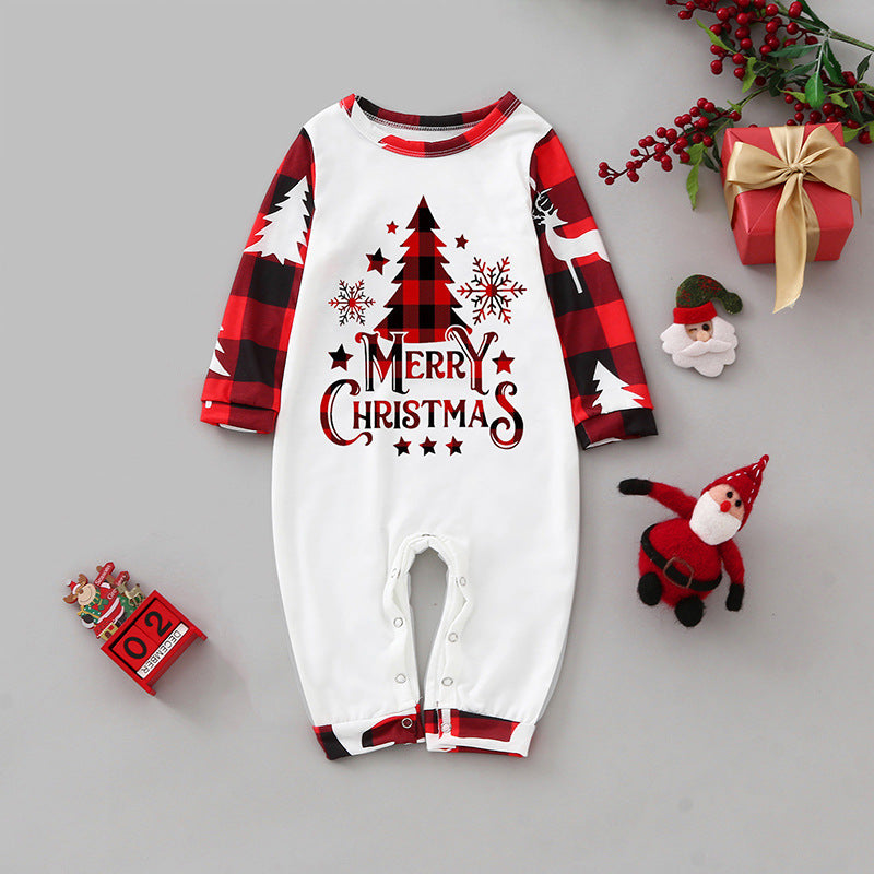 Christmas Family Pajama Set — Mom, Dad & Kids Matching