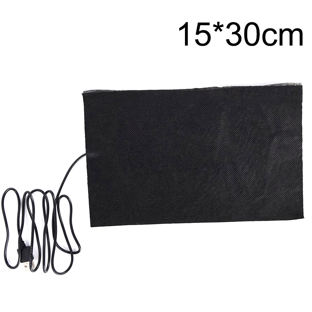 USB Heating Pad — Carbon Fiber, Portable Warmth