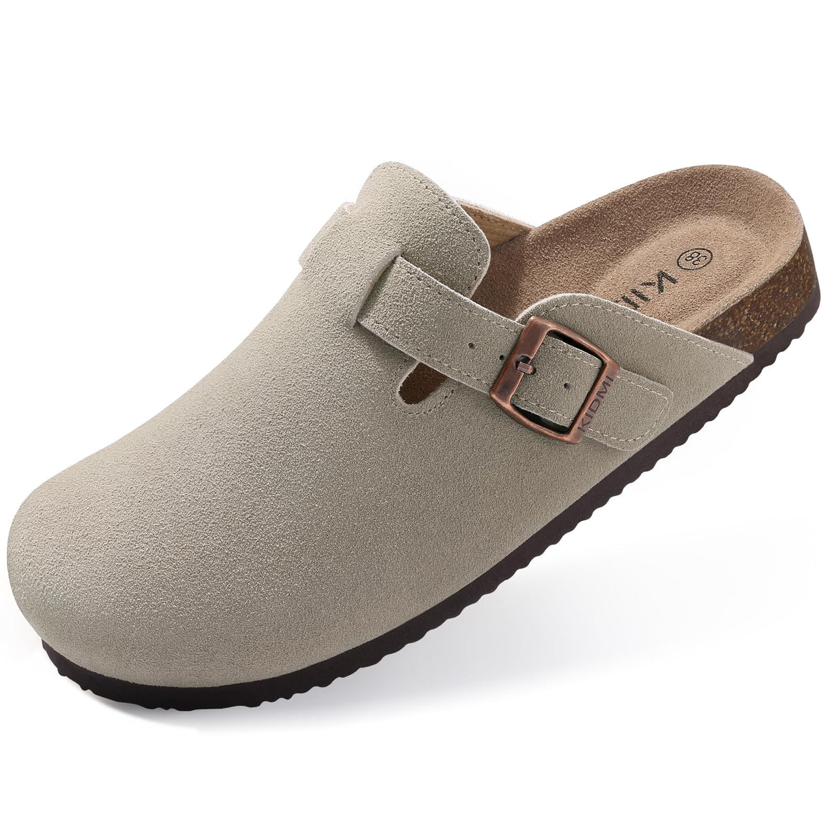Crestar Cork Clogs — Suede Mules, Men & Women Outdoor