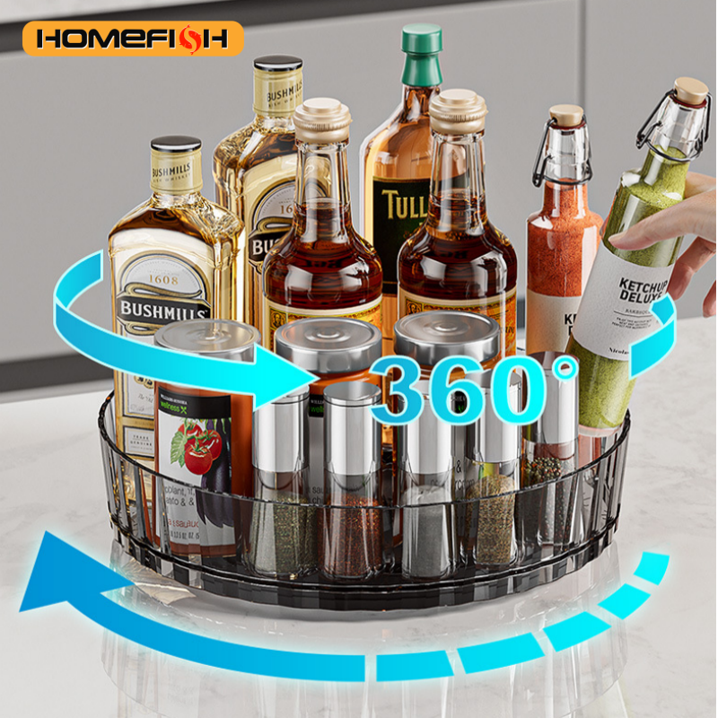 Rotating Spice Rack — 360° Organizer