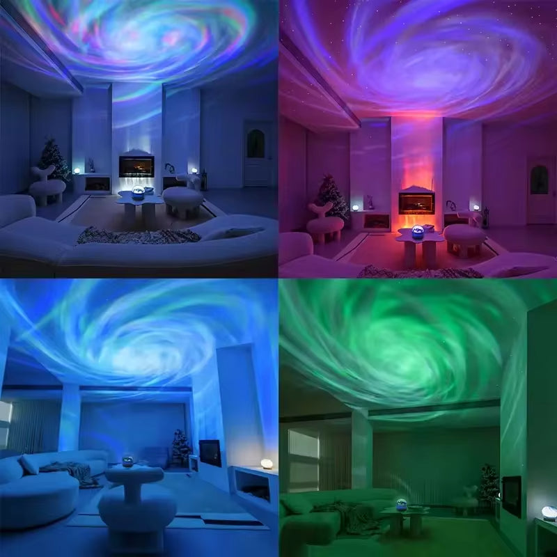 Galaxy Star Projector Light — 8 Nebula Modes, Remote