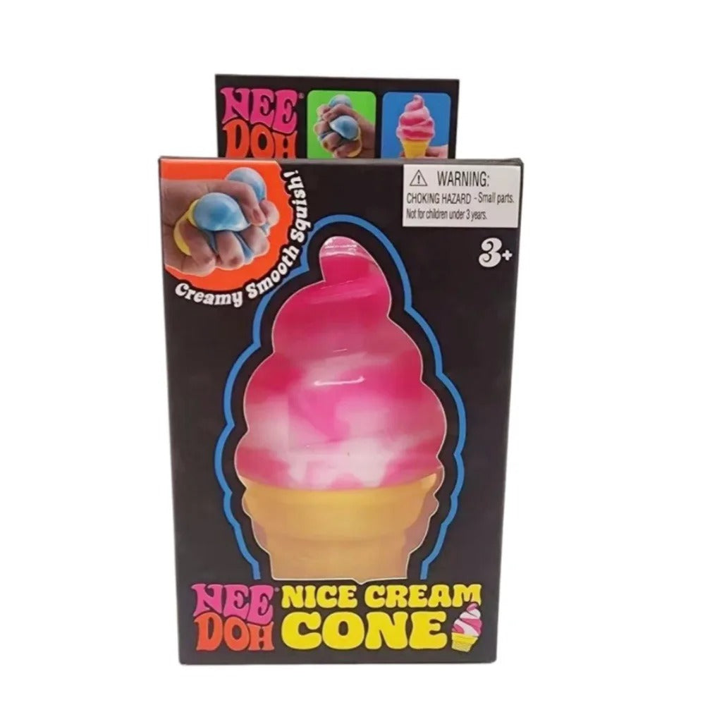 Ice Cream Squishy Sensory Toy — Soft Stress-Relief Sque
