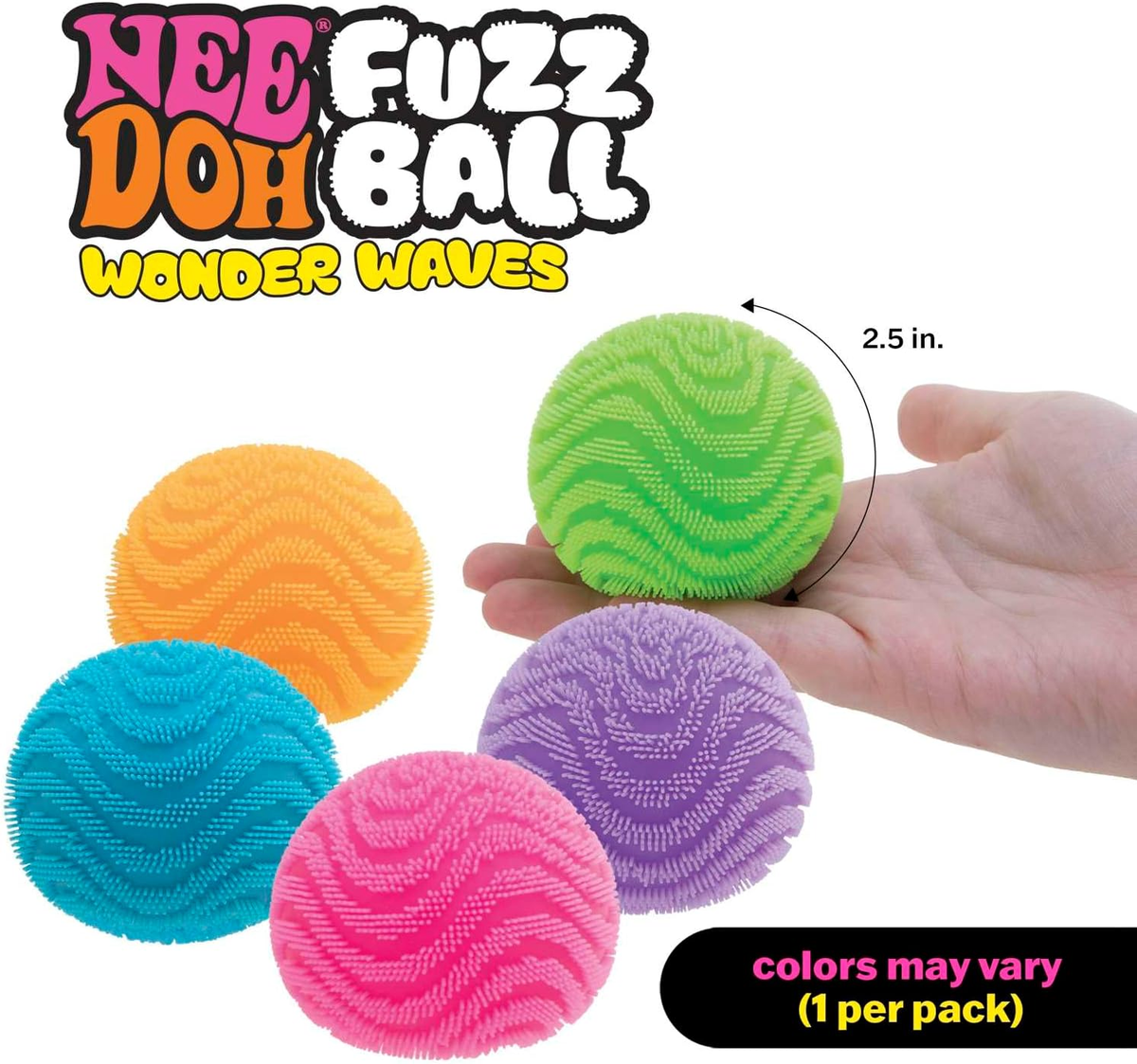 Fuzzy Fidget Ball — Blind Box Sensory Stress Toy