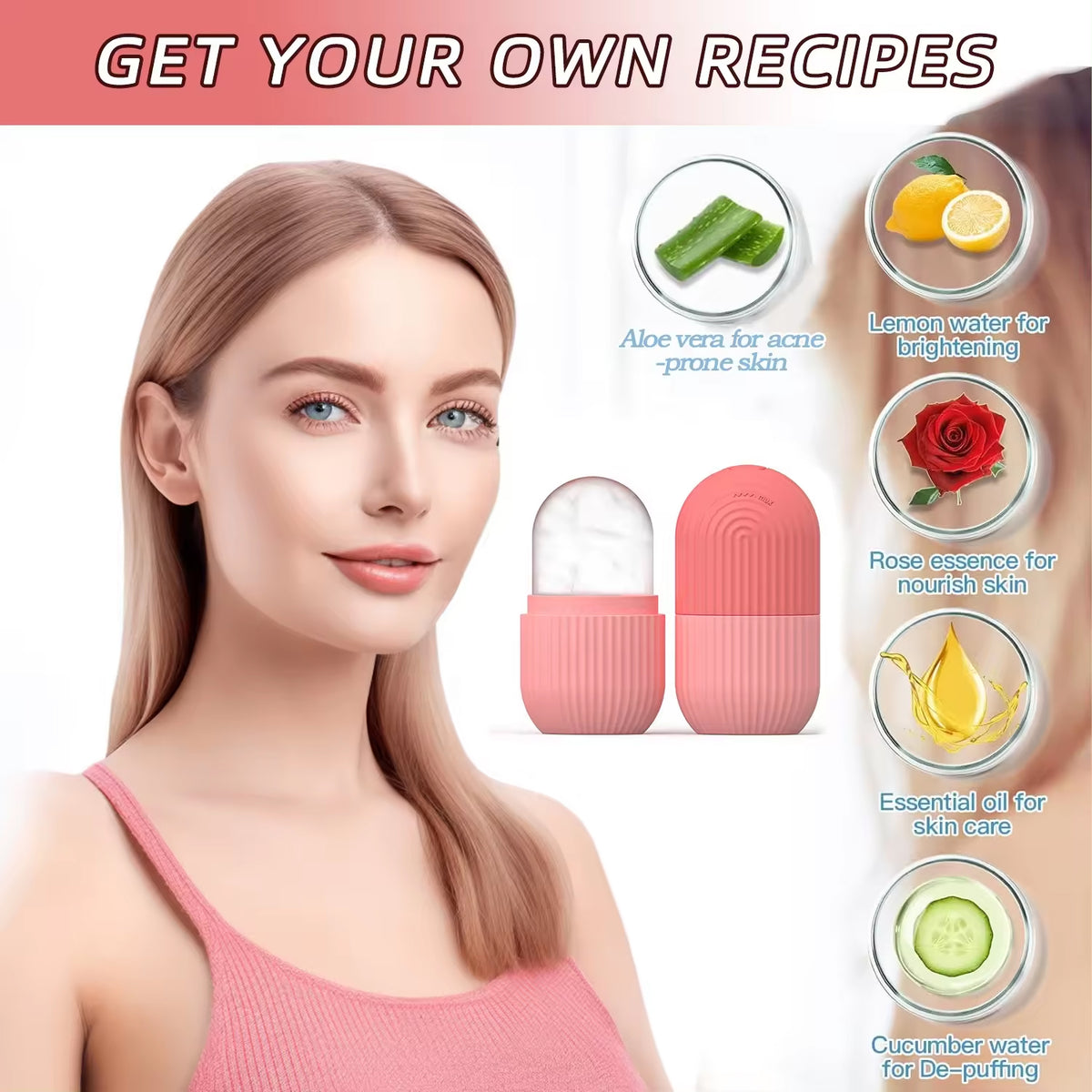 Face Ice Roller — Cooling Skin Tool