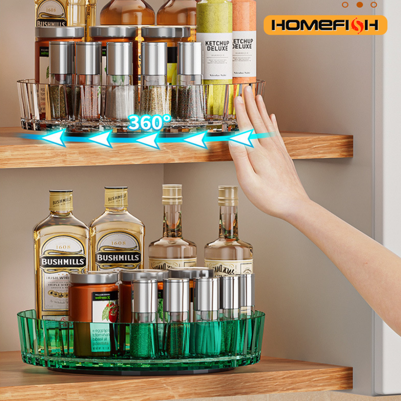 Rotating Spice Rack — 360° Organizer