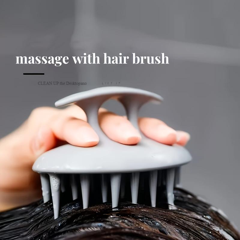 Silicone Scalp Massager — Shampoo Brush