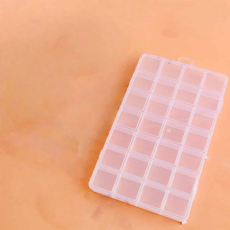 Clear Stackable Jewelry Organizer Box — Portable