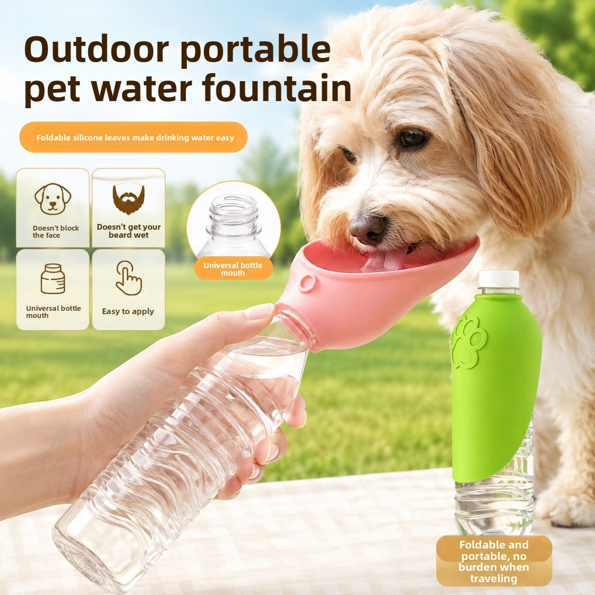 Pet Water Dispenser — 1.5L Automatic Fountain