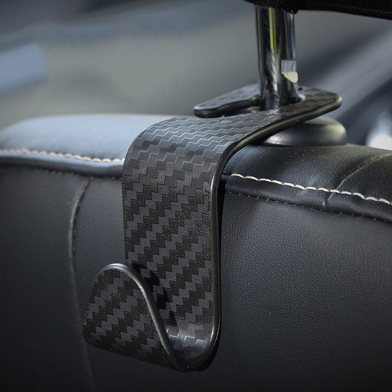 Car Headrest Hooks — 4-Pack, Heavy-Duty Hangers