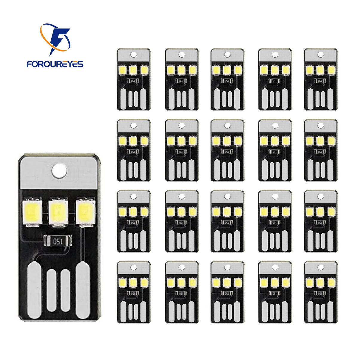 Rechargeable Book Light — Clip-On, 3 Tones