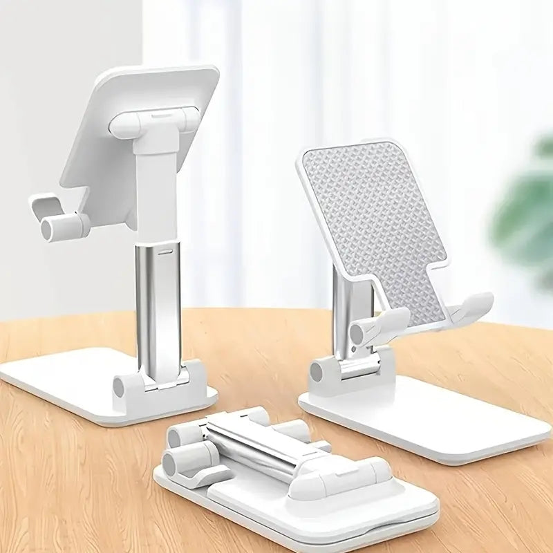 Adjustable Aluminum Phone & Tablet Stand — Desk Mount