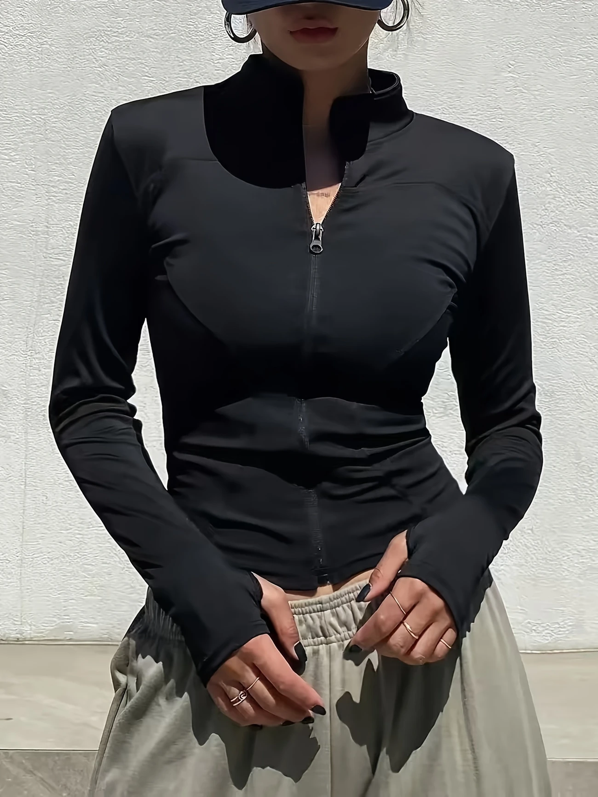 Pilates Quick-Dry Athletic Jacket — Fall/Winter Zip-Up