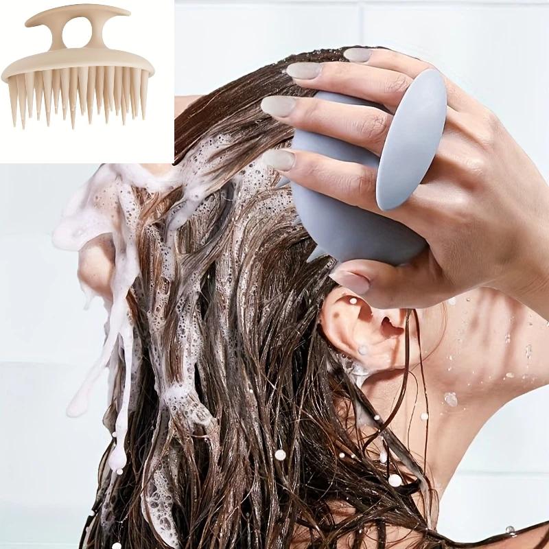 Silicone Scalp Massager — Shampoo Brush