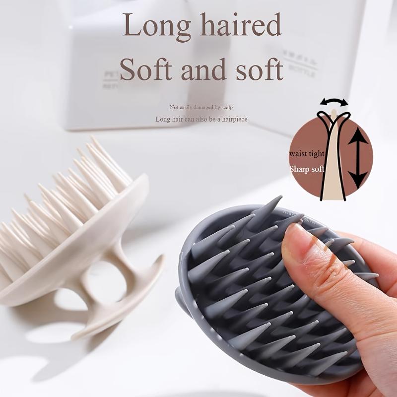 Silicone Scalp Massager — Shampoo Brush