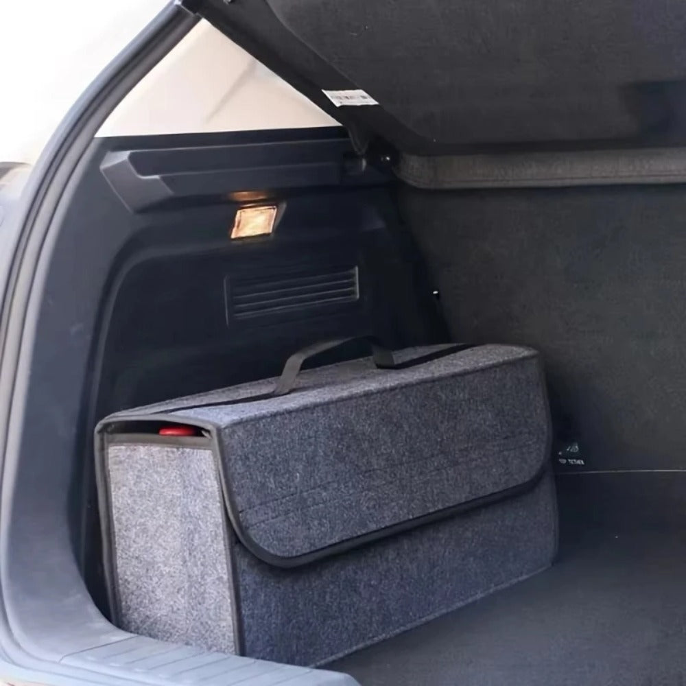 Trunk Organizer Box — Anti-Slip Cargo Storage