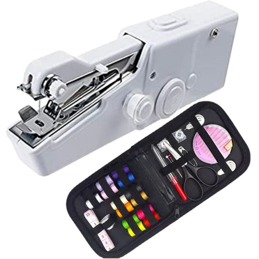 Portable Mini Sewing Machine — Handheld, Cordless