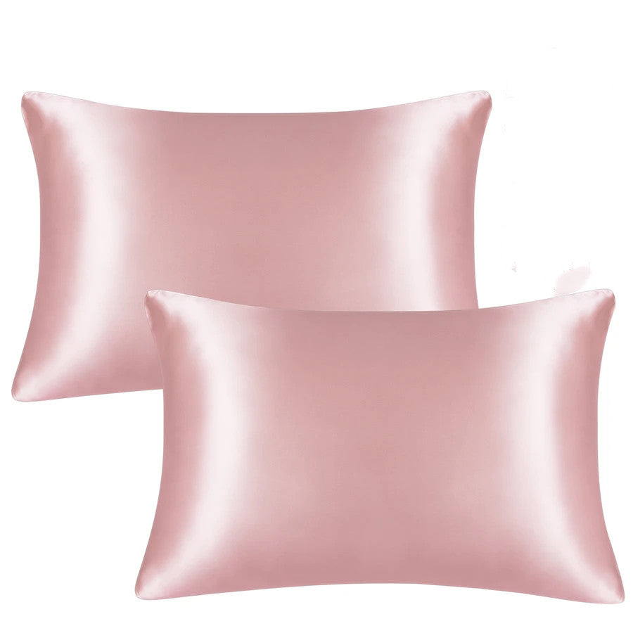 Silk Pillowcase — Satin, Queen, Hair & Skin Care