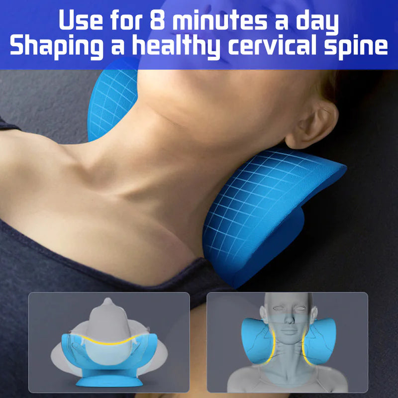 NeckEase Stretcher & Massage Pillow
