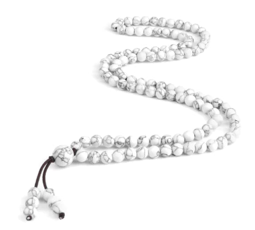 Malachite Stone Beaded Necklace